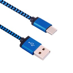Modro černý kabel USB 2.0 - USB-C 3.1 1m - ✔️ cena, recenze | Profiscales.cz