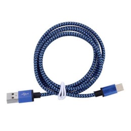 Modro černý kabel USB 2.0 - USB-C 3.1 1m - ✔️ cena, recenze | Profiscales.cz