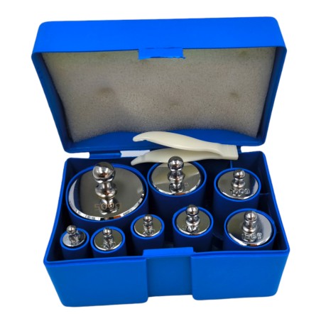 MV 1Kg Sada 8ks kalibračních závaží 10g-500g M2 - ✔️ cena, recenze | Profiscales.cz