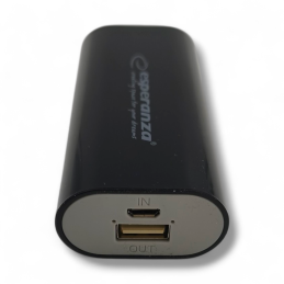 Esperanza EMP105K Powerbanka 4400mAh - černá - ✔️ cena, recenze | Profiscales.cz