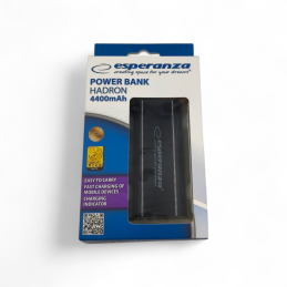 Esperanza EMP105K Powerbanka 4400mAh - černá - ✔️ cena, recenze | Profiscales.cz