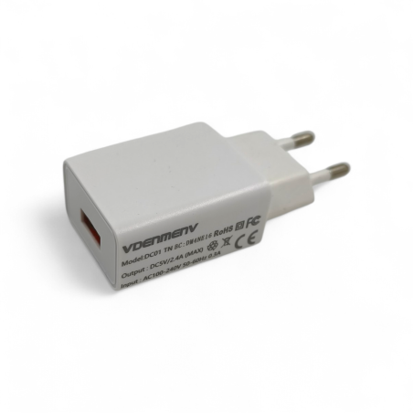 VDENMENV Síťová nabíječka USB-A 5V/2,4A - ✔️ cena, recenze | Profiscales.cz