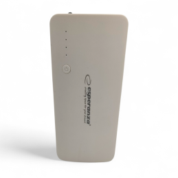 Esperanza EMP106WE Powerbanka 8000mAh - bílo-šedá - ✔️ cena, recenze | Profiscales.cz