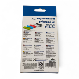 Esperanza EMP106WE Powerbanka 8000mAh - bílo-šedá - ✔️ cena, recenze | Profiscales.cz