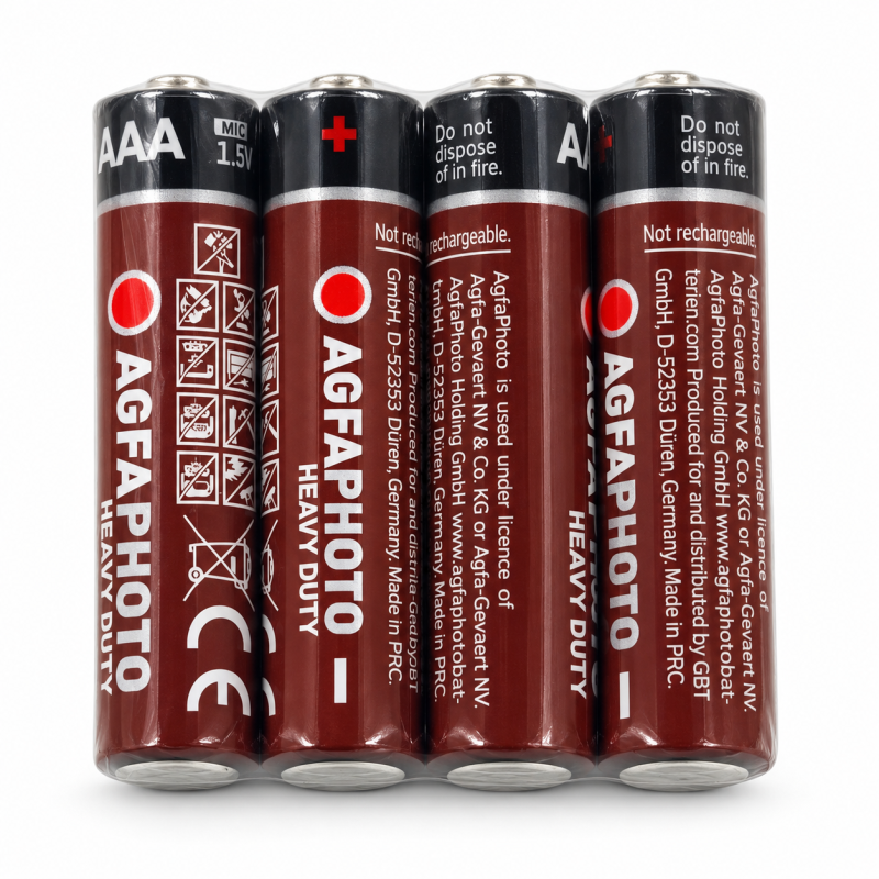 Baterie AgfaPhoto AAA/R03 4 ks (smršťovací obal) - ✔️ cena, recenze | Profiscales.cz