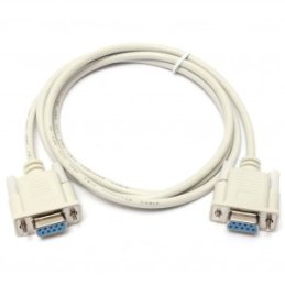 Null Modem kábel RS232 DB9F/DB9F
