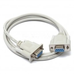 Null Modem kábel RS232 DB9F/DB9F