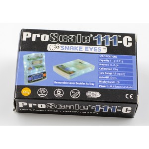 ProScale 111 Clear Snake Eyes do 111g / 0,01g