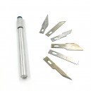 Hobby sada skalpel + 6 čepelí