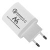Maclean Energy nabíjačka QC 3.0  MCE479 B - biela Qualcomm Quick Charge 3,6-6V / 3A, 6-9V / 2A, 9-12V / 1,5A