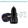 Maclean Energy nabíjačka do auta QC 3.0  MCE478 B - čierna Qualcomm Quick Charge QC 3.0 - 5V / 3A, 9V / 1,8A, 12V / 1,6A